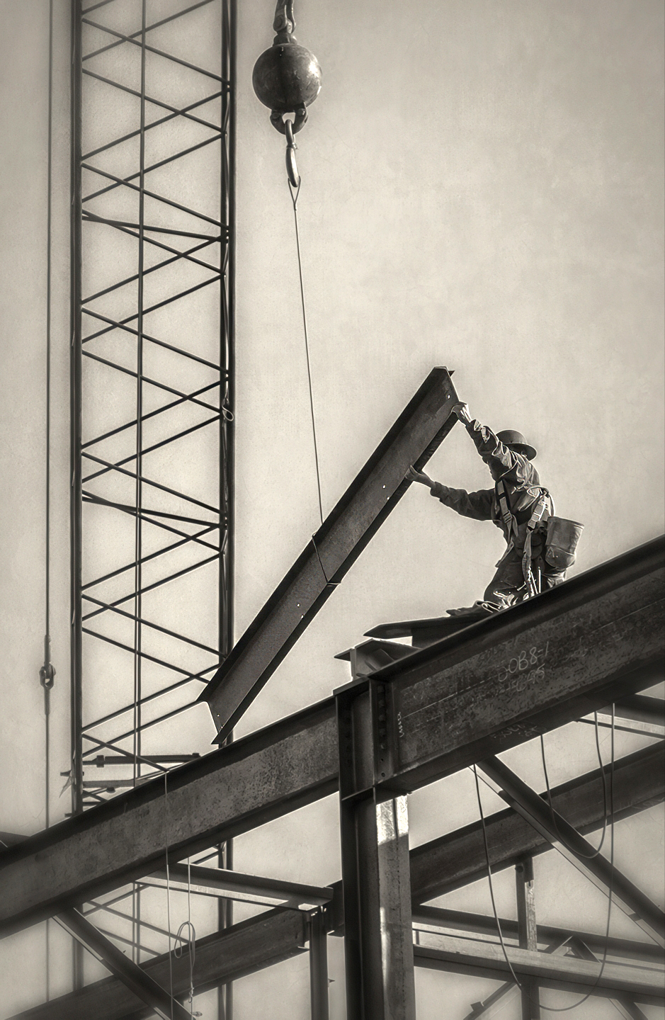 Horizontal Steel Rope Rigging Steel Rigging – Dan Routh Photography