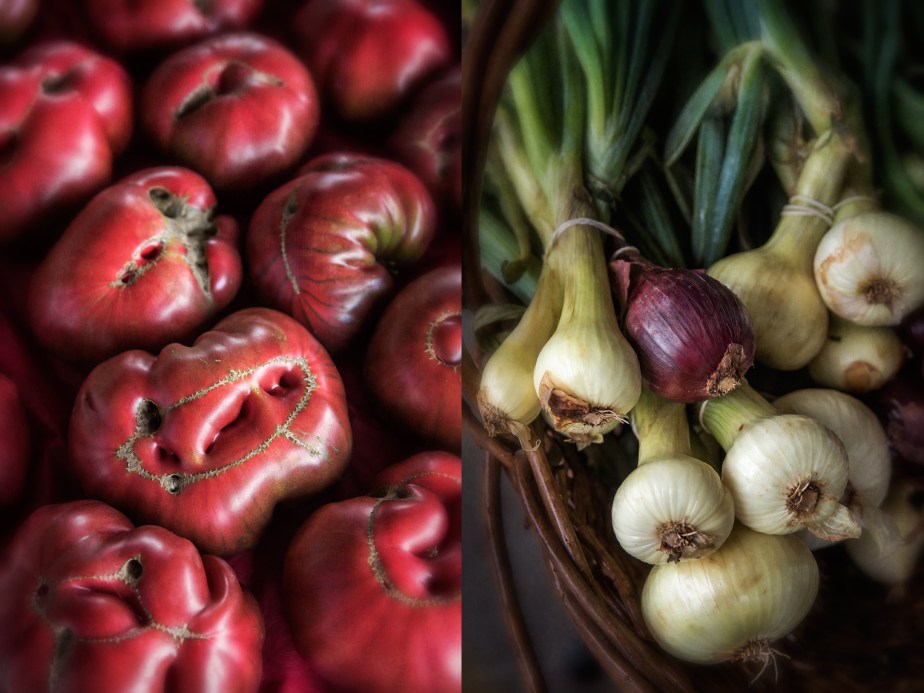 heirloom tomatos_onions_group