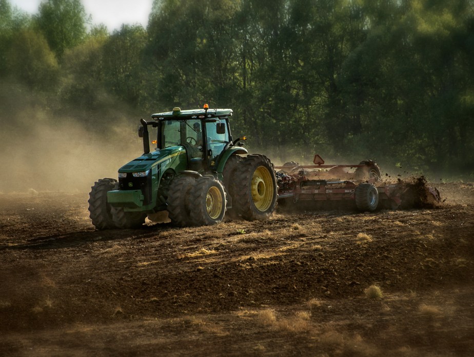 john deere harrow