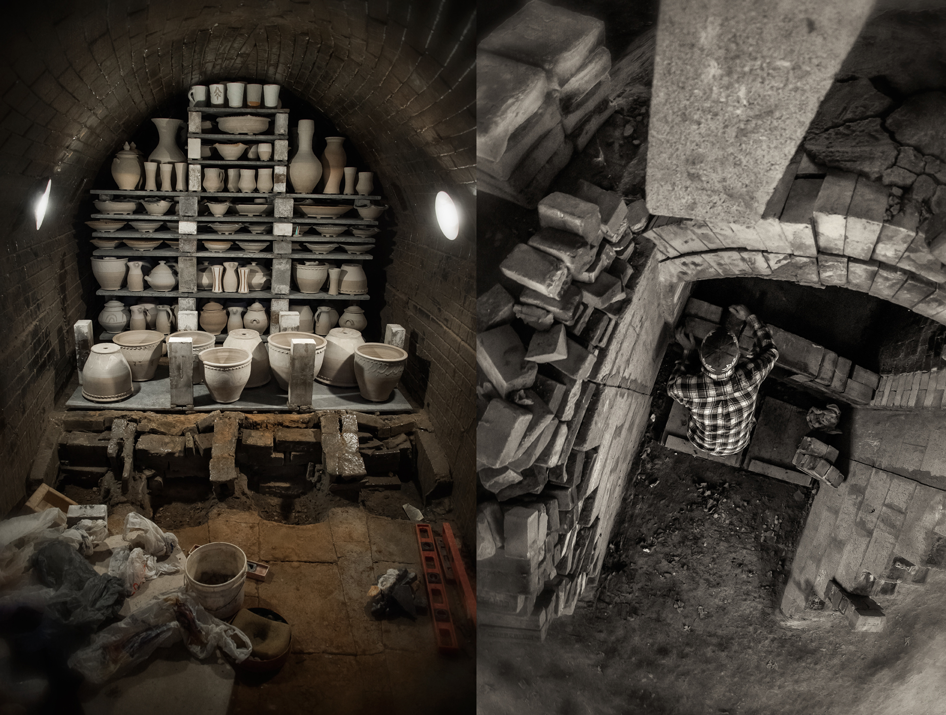 joseph sand_kiln loading_group_05