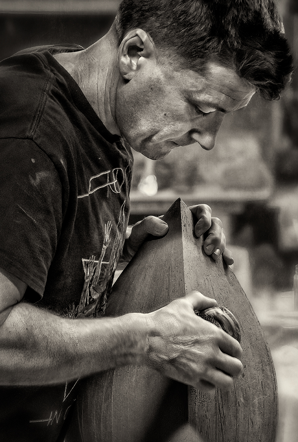 Daniel Routh In the Pottery Studio – Dan Routh Photography